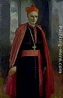 Cecilia Beaux Canvas Paintings - Cardinal Mercier